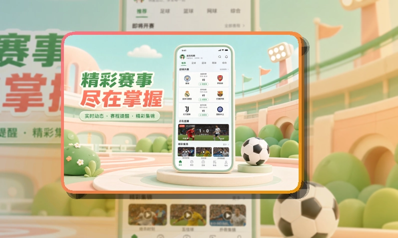夜间舞台区 · 手机看赛入口 · 电脑手机都能衔接界面展示